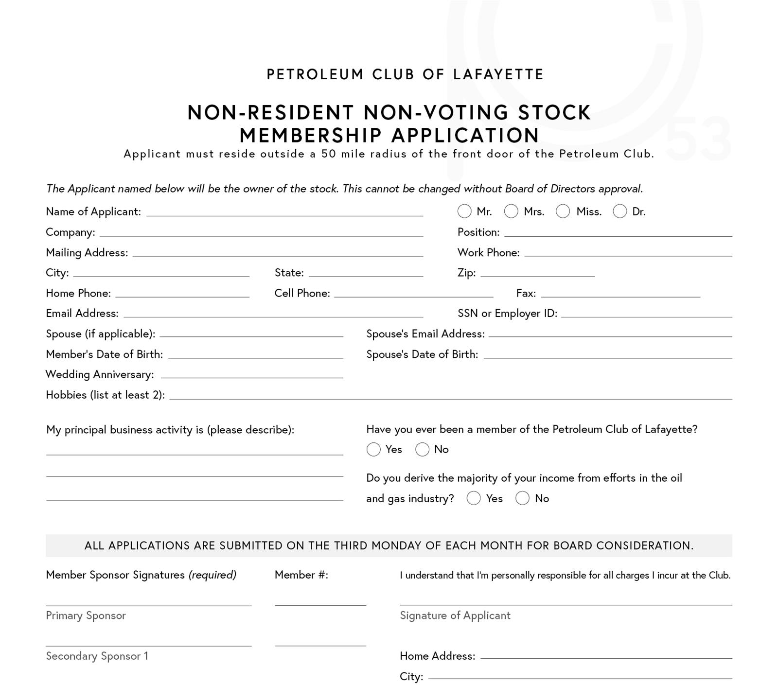 Membership
